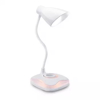 Avide lampe de table LED avec fonction veilleuse USB 3,2W variable