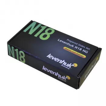 Jeu de lames préparées Levenhuk N18 NG