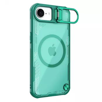 Étui magnétique Iceblade Prop Nillkin avec support pour iPhone 16e / 17e - vert