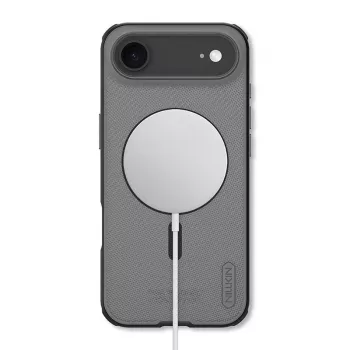 Nillkin coque Super Frosted Shield Pro pour iPhone 17 Air avec MagSafe - noir transparent