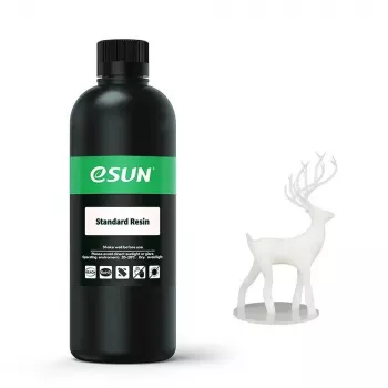 Résine 3D ESUN UV/LCD Standard White 1 kg 405 nm