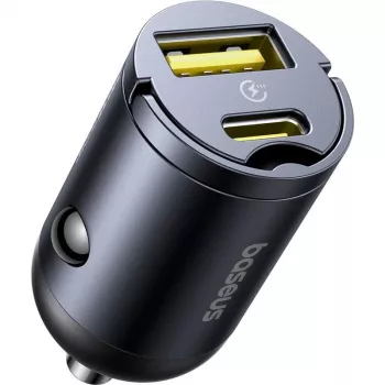 Chargeur mural Baseus Tiny Star 30W USB-A USB-C noir