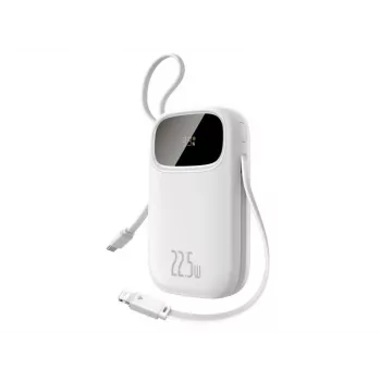 Batterie externe Baseus EnerFill FC31 20000 mAh 22.5W USB-C + Lightning blanche