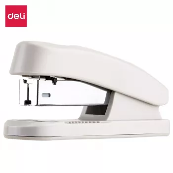Deli Desktop Stapler D391002, White, 25 Sheets