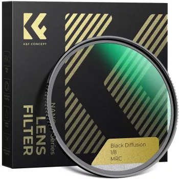 Filtre K&F Concept Black Diffusion 1/8 58 mm