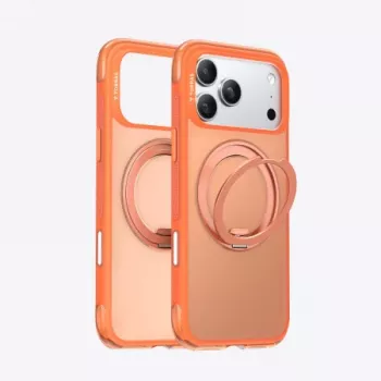 Coque MagSafe TORRAS O3 Air pour iPhone 17 Pro Max, Cosmic Orange