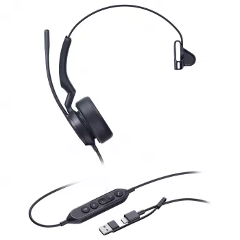 Yealink casque UH 44 Mono USB-C/A