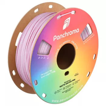 Polymaker Panchroma PLA Matte 3D Printer Filament, 1.75 mm, 1 kg, Sakura Pink