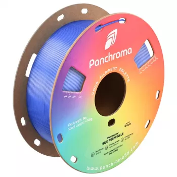 Polymaker Panchroma PLA Silk 3D Printer Filament, 1.75 mm, 1 kg, Periwinkle