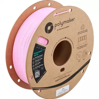 Polymaker PETG 3D Printer Filament, 1.75 mm, 1 kg, Pink (PB05018)