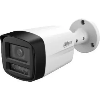 Dahua HAC-HFW1509TLM-A-LED-0360B-S3 caméra bullet 5MP Full Color avec LED blanc chaud, objectif 3,6mm, IP67