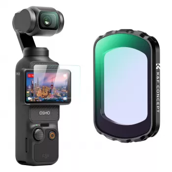 Filtre de nuit anti-pollution lumineuse magnétique K&F Concept pour DJI Osmo Pocket 3 (KF01.2702)