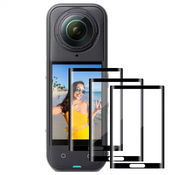3x verre trempé protecteur d'écran pour Insta360 X4 / X5 - KF31.184