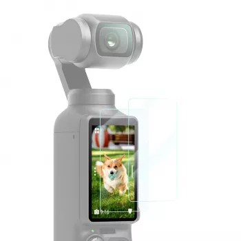 KF lot de 2 verre trempé protecteur d'écran HD 9H pour DJI Osmo Pocket 3 / Pocket 4