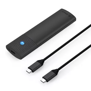 Boîtier ORICO PWM2-G2 M.2 NVMe USB-C 10Gbps - Noir