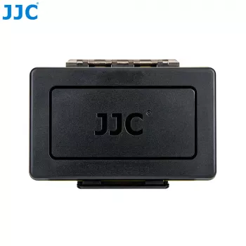 Étui de rangement JJC pour batteries et cartes mémoire Insta360 X5 X4 X3 (noir)