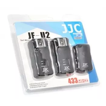 Kit de déclencheur de flash sans fil JJC JF-U2 avec 2 récepteurs