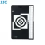 Carte grise 2-en-1 JJC + mire de calibration de mise au point pour réglage de l'autofocus