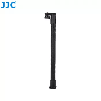 JJC bras d'extension flexible col de cygne avec filetage 1/4 inch et pied griffe froide - Noir