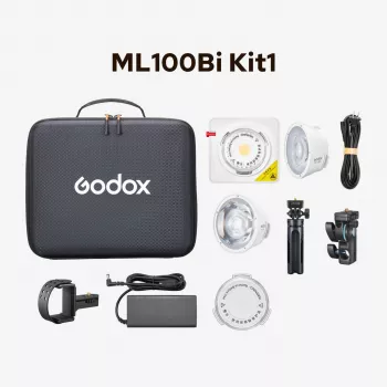 Kit de projecteur LED bi-couleur Godox ML100 1