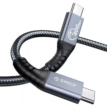 ORICO Thunderbolt 4 Cable USB-C 40 Gbps 8K60Hz PD 100W 2m Black