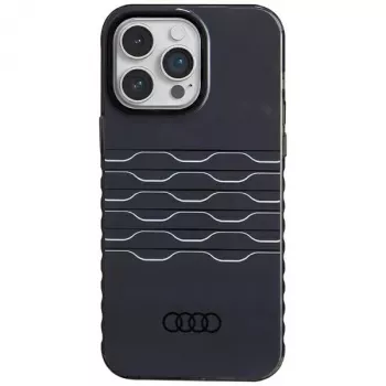 Coque rigide MagSafe Audi IML pour iPhone 14 Pro Max 6,7 pouces noire AU-IMLMIP14PM-A6/D3-BK