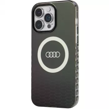 Coque rigide MagSafe Audi IML Big Logo pour iPhone 14 Pro Max 6,7 pouces noire