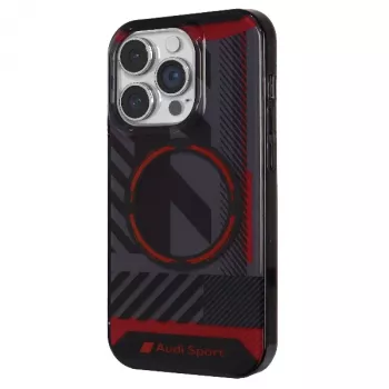 Coque rigide MagSafe Audi IML Sport pour iPhone 14 Pro 6,1 noire