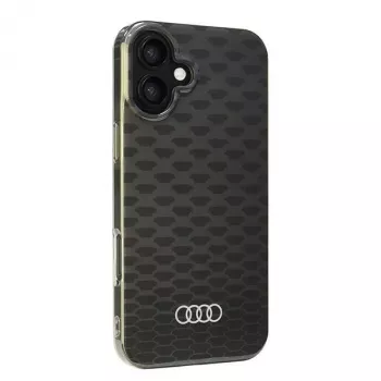 Coque rigide MagSafe Audi IML Stitching Pattern pour Apple iPhone 16 Plus 6,7 pouces noire