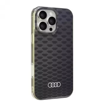 Coque rigide MagSafe Audi IML Stitching Pattern pour Apple iPhone 16 Pro Max 6,9 pouces - noire