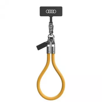 Cordon de téléphone universel Audi 28 cm 8 mm jaune AU-HSL8-R8/D1-YW