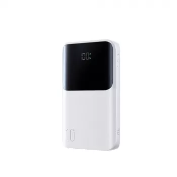 Batterie externe Joyroom JR-QP191 Star Series Mini 10000 mAh 22,5W avec écran numérique Blanc