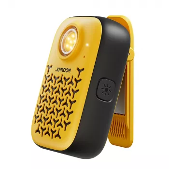 Enceinte Bluetooth portable Joyroom Maya JR-MS03 avec lampe torche intégrée, IPX4, 5W, 1200mAh, jaune