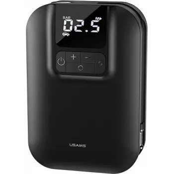 Pompe à air mini USAMS US-ZB215 pour voiture 5000mAh CQBZB21501