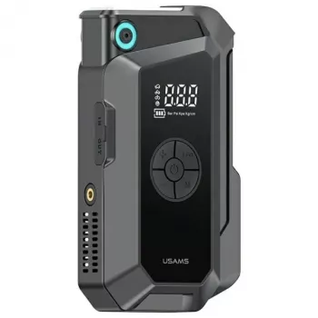 USAMS Jumpstarter Power Bank 8000mAh with LED Flashlight Black ZB287