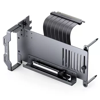 Kit de montage vertical GPU Jonsbo A50, câble riser PCIe 5.0 175 mm, gris (A50 GRAY)