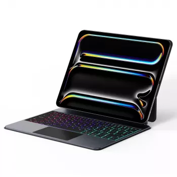 Étui clavier DUXDUCIS avec trackpad (MK Series) pour iPad Pro 13 (2024) - noir