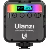 Éclairage vidéo LED RGB Ulanzi VL49, 2500K-9000K, 6W, 2000mAh