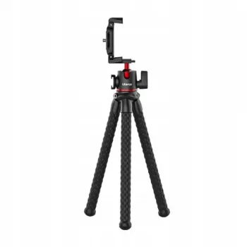Trépied flexible Ulanzi MT-33 avec rotule et support téléphone, noir
