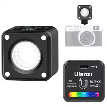 Éclairage vidéo LED RGB Ulanzi L2