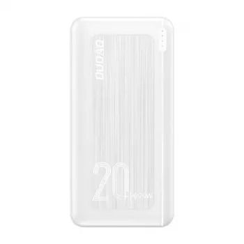 Batterie externe Dudao K12PQ+ 20000mAh 20W blanche