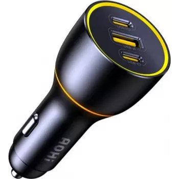 AOHi Superauto Chargeur PD 170W GaN 2x USB-C, 1x USB-A