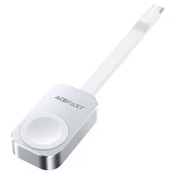 Acefast E21 chargeur sans fil 5W pour Apple Watch - Argent