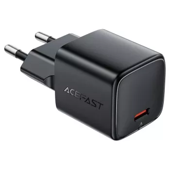 ACEFAST A117 chargeur mural GaN PD 20W USB-C - Noir