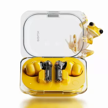 Écouteurs sans fil intra-auriculaires Nothing Ear (a) jaune