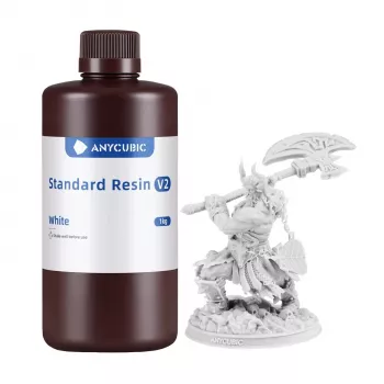 Anycubic Standard V2 résine 1 kg Blanc