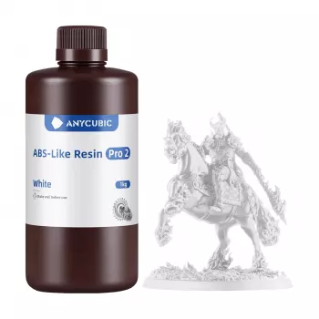 Résine Anycubic ABS Like Resin Pro 2, 1 kg, blanche