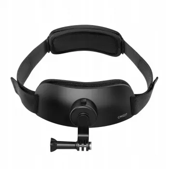 Fixation sur sangle de tête Ulanzi CM027 pour GoPro, DJI, SJCAM, Xiaomi, Insta360, smartphones