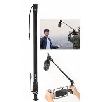 Pied de micro à bras articulé ULANZI ZJ08 1 m avec câble 3,5 mm