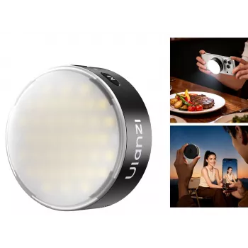 Flash LED magnétique Ulanzi MFL01 pour smartphone 10W Bluetooth MagSafe